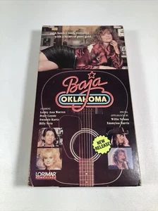 Lorimar Video Baja Oklahoma VHS 1988 Movie Willie Nelson Romance Country Western - Picture 1 of 3