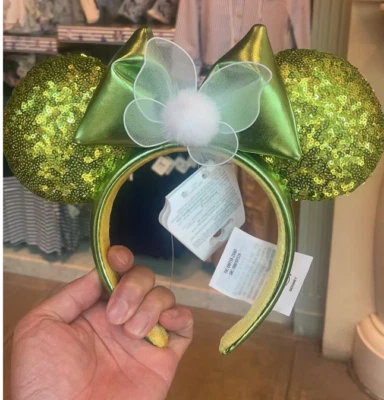 Подлинная новая гонконгская повязка на голову Disney Tinker Bell Minne 2025 Disneyland - Изображение 1 из 4