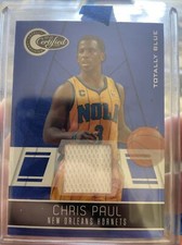 2010-11 Totally Certified Totally Blue Materials /249 Chris Paul #49