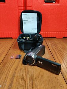 Sony Handycam HDR-CX405 Camcorder Kamera mit Gehäuse, Akku-Handbuch - 32 GB SD-Kabel