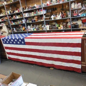 American Flag Valley Forge Best 100% Cotton USA 5’ X 9.5’ 50 Stars 19475 #EP/SP - Picture 1 of 7