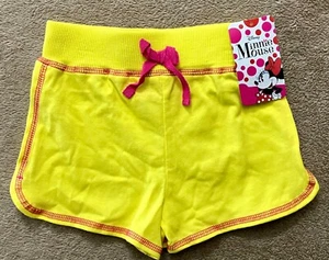 Disney - Minnie Mouse - Girl's Yellow Fashion Shorts - Size X-Small - New - Picture 1 of 1