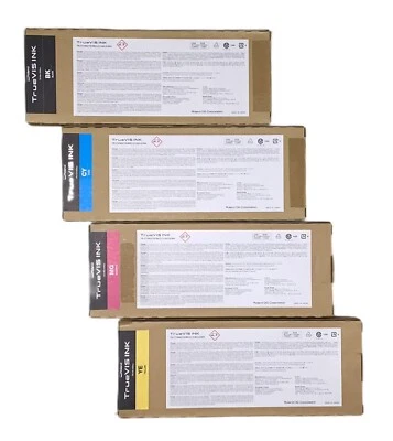 4 x Original Ink ROLAND SG-300 SG-540 VG-540 VG-640 / TrueVIS 500ml Cartridges - Image 1 of 3