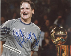 MARK CUBAN of SHARK TANK IN PERSON SIGNED 8X10 COLOR PHOTO 1 COA 'PROOF' - Picture 1 of 2