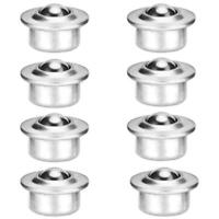 Details about   FarBoat 8Pcs Roller Casters Ball Transfer Units 1/2inch Iron Bearing 360 Degr...