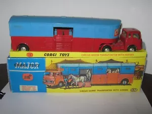 CORGI TOYS No. 1130 CIRCUS HORSE TRANSPORTER IN REPO. BOX - Picture 1 of 5