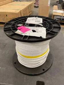 LIBERTY CAT6 White 10G 23/4p 24-4P-P-L6ASH-WHT Spool of 590’ Over 500 feet - Picture 1 of 3