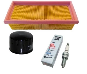 KIT TAGLIANDO FILTRO ARIA E OLIO + CANDELA PIAGGIO X9 500 2002 2003 - Imagen 1 de 1