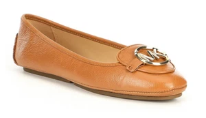 Michael Kors Lillie Moc Luggage Leather w/ Gold Hardware Women's sizes 5-12/NEW! - Picture 1 of 1