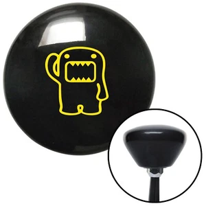 Yellow Domo Classic Black Retro Shift Knob w/ M16x1.5 Insert Shifter Auto Brody - Picture 1 of 8
