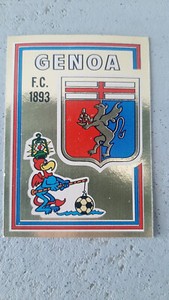 SCUDETTO PANINI FOOTBALLERS 1973/74 NO. 13 GENOA!!