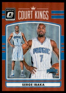 2016-17 Donruss Optic Court Kings Red #37 Serge Ibaka /99