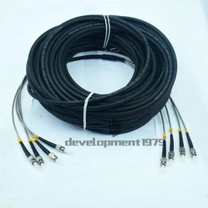 Field Outdoor ST-ST 4 Litzen 9/125 Singlemode LWL Patchkabel 50 m - Bild 1 von 4