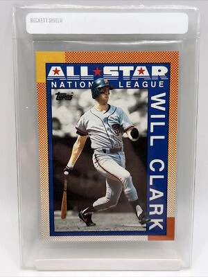 1990 Topps Will Clark Baseball Card #397 Mint FREE SHIPPING - Image 1 of 3