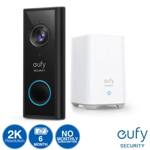 eufy 2K Video Battery Doorbell with HomeBase 2 16GB Local Storage - Picture 1 of 8