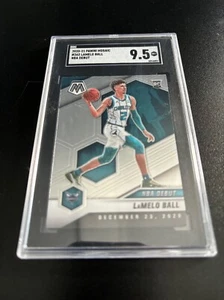 Lamelo Ball 2020-21 Panini Mosaic #262 Rookie RC Variation SGC 9,5 como nuevo + Hornets - Imagen 1 de 1