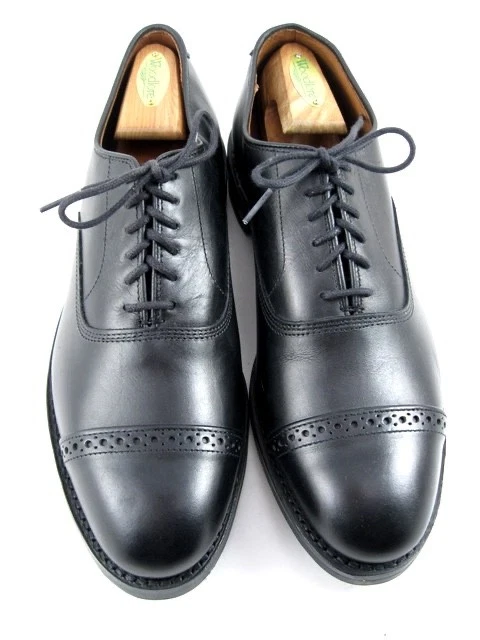 NUEVO Allen Edmonds "FIFTH AVENUE" Oxfords 9(L)&8.5(R) D Negro DAINITA (688N) Foto 1 de 4