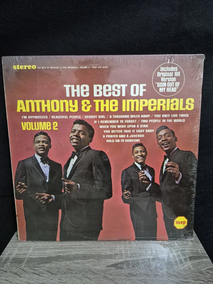 THE BEST OF LITTLE ANTHONY AND THE IMPERIALS VOL. 2 1968 VEEP VPS-16519 Sealed - Image 1 of 2