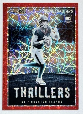 2023 Panini Rookies & Stars - Thrillers C.J. Stroud #TH-12 Longevity Prizm (RC) - Image 1 of 2