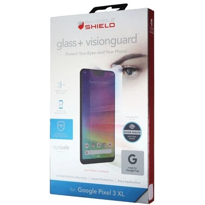 ZAGG Invisible Shield Glass+ VisionGuard for Google Pixel 3 XL - Clear - Image 1 of 3