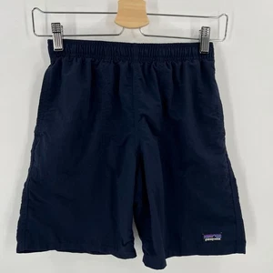 Patagonia Boys Size Large Blue Lined Outdoor Nylon Baggies Shorts - Picture 1 of 13