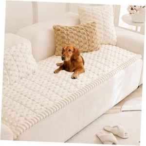  Pet Couch Cover, Couch Covers for Dogs, Washable Dog Sofa 27.6" x 59.1" Cream - Picture 1 of 7