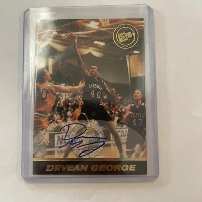 Press Pass Basketball SE 1999 Devean George automático Foto 1 de 2