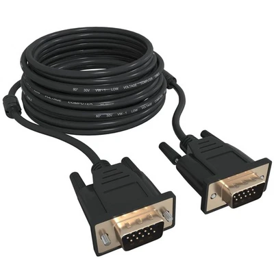 TP119 50ft VGA Cable, 15 PIN, 50 Feet Long Video Cord, PC, Monitor, Projector - Image 1 of 4