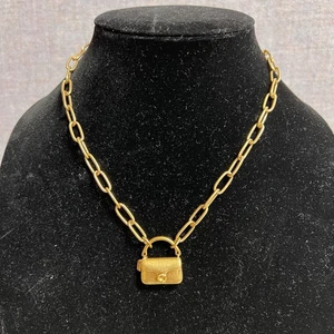 Coach Signature Bolso de Mano Tabby Colgante Collar Nuevo con Etiquetas - Imagen 1 de 13