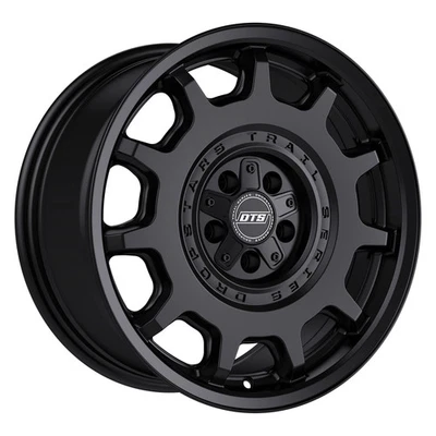 Dropstars 607SB Wheel 17x8 (35, 5x114.3, 73.1) Black Single Rim - Image 1 of 3