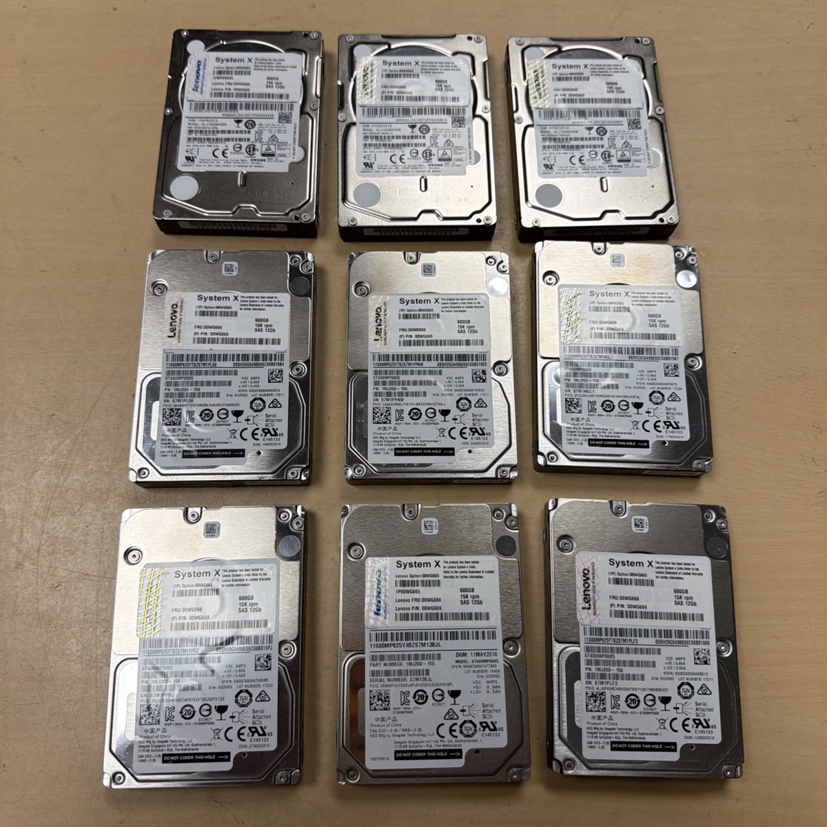 Lenovo Internal Hard Disk Drives 600 GB Storage Capacity for sale