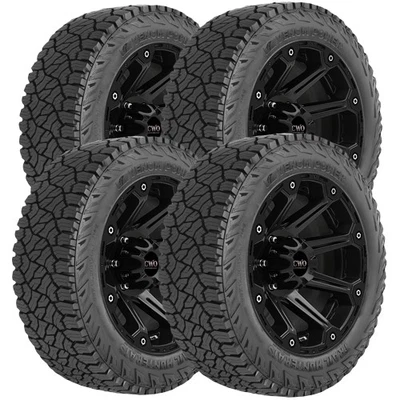 (QTY 4) 255/55R19 Venom Power Trail Hunter ATS 111V XL Black Wall Tires - Image 1 of 4