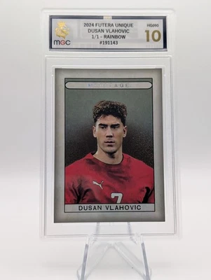 Duran Vlahovic 1/1 Futera Heritage numbered - Image 1 of 3