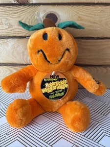 Tickle Tickle Wiggle Wiggle Talking Pumpkin Happy Halloween DanDee Plush Smile - Picture 1 of 4