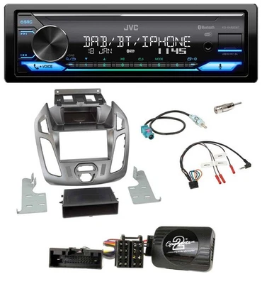 JVC Bluetooth DAB USB Lenkrad Autoradio für Ford Connect Transit 12-18 ohne Disp - Bild 1 von 4
