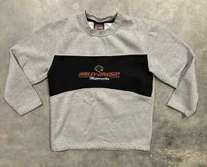 Harley Davidson Crewneck Sweatshirt Youth Boys Medium Iowa - Picture 1 of 4