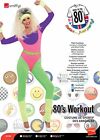Smiffys 80s Work Out Costume, with Jumpsuit