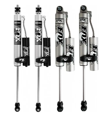 Juego de 4 amortiguadores de depósito delanteros y traseros Fox Shox para elevación Wrangler JK 1,5-3,5" Foto 1 de 4