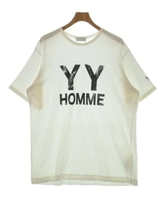 yohji yamamoto POUR HOMME T-shirts/Cut & Sewns Ivory 3(Approx. M) 2200540688043 - Image 1 of 4