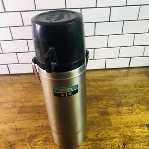 Vintage Stainless Steel Thermos Model 2464S King Seely Macomb IL US - Picture 1 of 5