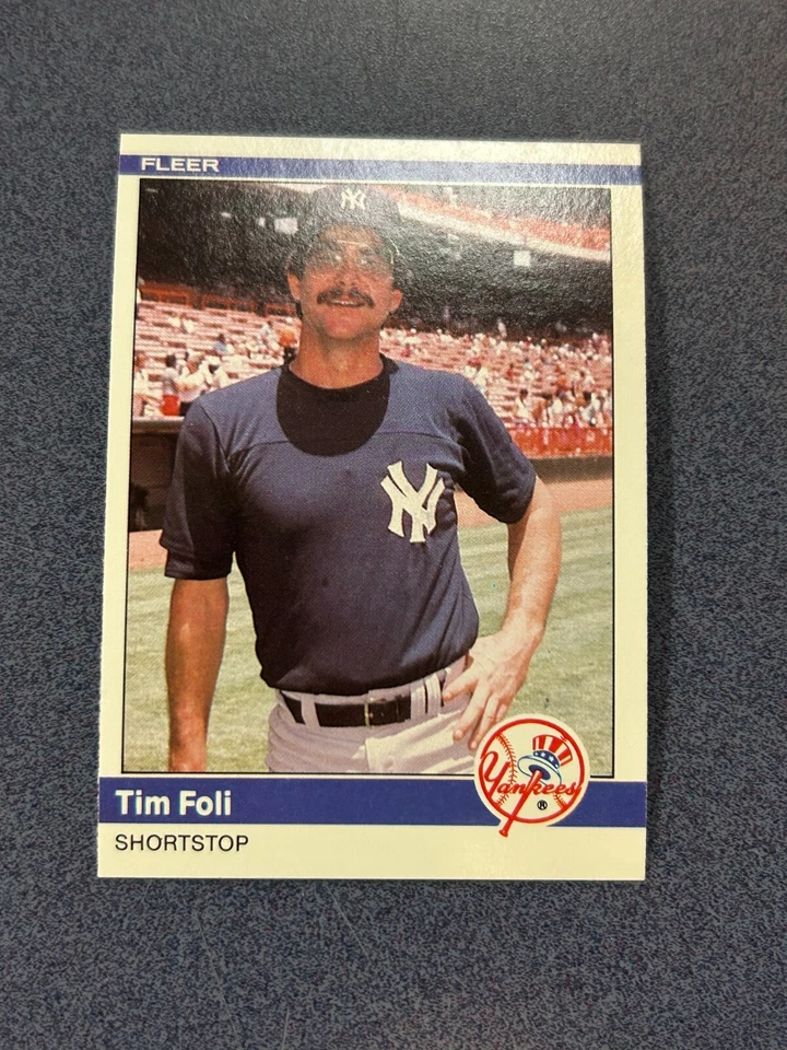 1984 Fleer Update - #U-38 Tim Foli @QJ74 - Image 1 of 1