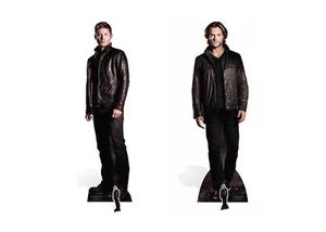 Supernatural Sam and Dean Winchester Official Cardboard Cutouts Twin Pack - Picture 1 of 1