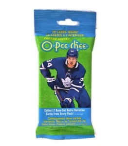 Paquete de 28 tarjetas de hockey O-Pee-Chee NHL 2021-22 Fat - Imagen 1 de 1