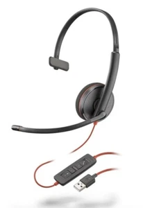 Plantronics Blackwire C3210 Mono USB-A Corded PC Headset 209744-201 - Picture 1 of 1