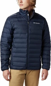 Piumino uomo COLUMBIA Heritage Peak 650 con termaldato! Taglia L blu navy - Foto 1 di 6