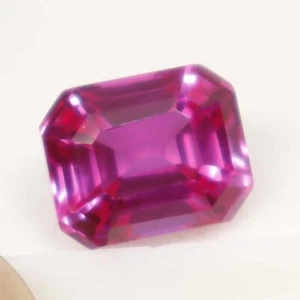 Natural Pink Sapphire Faceted 6.10 Ct A+ GIE Certified Cut Loose Gemstone 881 - Picture 1 of 7