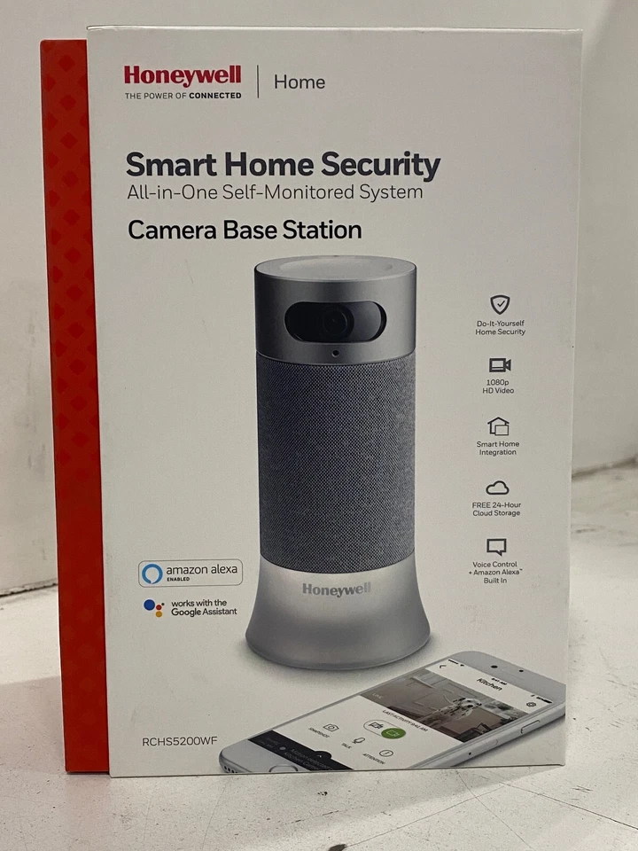 Brand New!Honeywell Home RCHS5200WF Smart Home Security Camera Base Station - Image 1 of 1