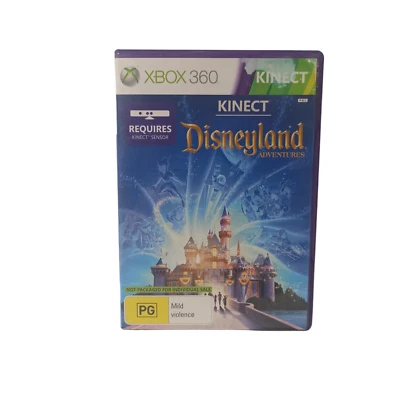 Xbox 360 Microsoft Kinect Disneyland Adventures Game PAL Quests Park - Image 1 of 4