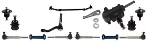 78-88 A-BODY MANUAL STEERING KIT,W/BOX,BALL JOINTS,PITMAN ARM,DRAG LINK,TIE RODS - Picture 1 of 1