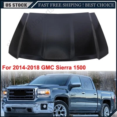 Hood Panel For 2014 2015 2016 2017 2018 GMC Sierra 1500 Foto 1 de 4